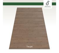 Tappeto Bambù massive, 17mm Indurito Listello, Senza confine, Stuoia