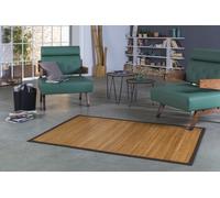 Tappeto Bambù SENSUAL Stuoia IN Legno Beige Braun