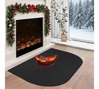 Tappeto Barbecue da Esterno, 50x80cm Tappetino Barbecue, Pieghevole Tappeto Ignifugo, Resistente al Calore, Tappeti per Caminetti da Giardino Evita di Bruciare e Macchiare il Pavimento