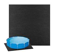 Tappeto Base Per Piscina Fuori Terra Rotondo/Quadrato , Tappetino da Piscina Fuori Terra, Telo da Terra per Piscina, Tappeto di Protezione del Pavimento per Vasche Idromassaggio Piscina Gonfiabile