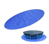 Tappeto Base per Piscina, Rotondo, Tappetino da Piscina Fuori Terra, Antiscivolo Pieghevole Tappetino Impermeabile Protettivo Piscino Adatto, per la Protezione del Pavimento