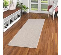 Tappeto Bou esigner Runner Niva Beige - Tappeto Facile da Pulire e Resistente in 100% Polipropilene, Moderno per Corridoio, Ingresso e Corridoio, Struttura Mélange, Materiale Resistente e Duraturo
