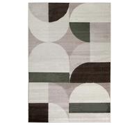 Tappeto Brooklyn verde-marrone 160x230 cm Verde