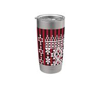Tappeto cachi amazigh Bicchiere termico in acciaio inox doppia parete
