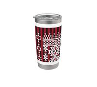 Tappeto cachi amazigh Bicchiere termico in acciaio inox doppia parete
