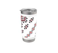 Tappeto cachi amazigh Bicchiere termico in acciaio inox doppia parete