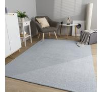 TT Home Tappeto Camera Da Letto Soggiorno Pelo Corto Etnico Scandi Monocromatico, Colore:Grigio, Dimensione:80x150 cm