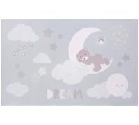 emmevi Tappeto Camera Letto Bambini Gomma Morbida 72x120 Cm Antimacchia Moderno Cameretta Bimbi Dis_E