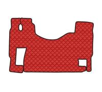 Tappeto unico in Skeentex - Rosso - compatibile per Mercedes Actros MP2 (04/03>1