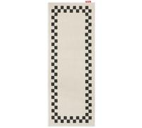Tappeto Carpretty Catwalk Check 80x200 cm Antracite/ Crema
