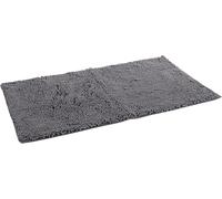Tappeto Cattura-Sporco Fluffy Rettangolo Grigio 116x69x2,5cm