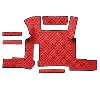 Tappeto centrale in Skeentex - Rosso - compatibile per Man TGX (01/17>06/20) aut