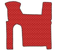 Tappeto centrale in Skeentex - Rosso - compatibile per Man TGX (09/07>12/16) man