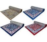 Tappeto Classico Orientale Persiano Soggiorno Camera Royal Mano Lana 79CH 4Colori (Rosso, 100x240)