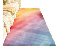 Tappeto Colorato Di Grandi Dimensioni Per La Camera Da Letto, Tappetino Spesso Da Comodino, Tappeto Grande, Tappetino Per Il Pavimento Per Bambine(Pattern E,160cmx60cm)