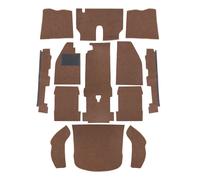 Tappeto completo marrone corteccia per VW Maggiolino berlina (08/1972-06/2003)