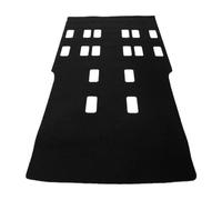 Tappeto completo zerbino posteriore adatto per VW T6 T6.1 Caravelle passo lungo 2 ante scorrevoli