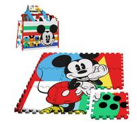 TAPPETO CON BORSA TOPOLINO DISNEY PUZZLE 9 PEZZI ANTISCIVOLO 90X90X1 - WD22011