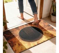 Tappeto con fori 3D, illusione ottica 3D, tappeti che sembrano un buco, intrappola l'illusione ottica senza fondo, antiscivolo, per porta d'ingresso, bagno, scale, stanza dei giochi (colore #3)