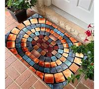 Tappeto con illusione ottica 3D - Design a forma di buco nel terreno for far giocare cani e gatti, zerbino antiscivolo, sicuro, facile da pulire, resistente alle intemperie(Style B,20*32in(50*80cm))