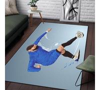 Tappeto Con Illusione Ottica 3D Per Soggiorno, Calciotappeto Con Motivo Stampato,Tappetino Per Decorazioni Per La Casa,Tappetino Antiscivolo,Zerbino Lavabile 50 X 80 Cm /5324532345782