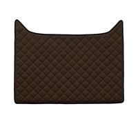 TAPPETO COPRICOFANO ECOPELLE MARRONE DAF XF 105 2006>2013 CAMBIO AUTOMATICO