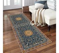 Tappeto Corridoio Lungo 50 x 140 cm Tappeto Cucina Passatoia Lavabile Antiscivolo Tappeto Lungo e corridoio Antiscivolo Tappeto Passatoia per corridoi Cucina e Soggiorno