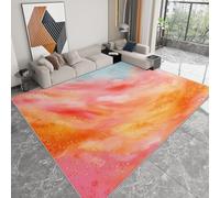 Tappeto Corridoio Lungo Moderno Tappeto a Pelo Corto Morbido e Facile da Pulire, Granelli Sabbia Moderni Scintillanti Intrecciati 120 x 180 cm, Lavabile per Salotto Camera da Letto e Sala da Pranzo