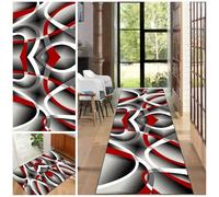 Tappeto Corridoio Lungo Passatoia Antiscivolo Moderno Lavabile in Lavatrice 40 x 60 cm per Cucina, Salotto, Bagno, Camera da Letto, Ingresso Casa