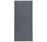 Tappeto Corsia Acchiappa Polvere Tappetini gomma antiscivolo Tappetino pavimento Tappetino universale fur Tappeti per auto 100x250 cm Grigio