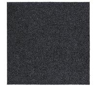Tappeto Corsia Acchiappa Polvere Tappetini resistenti Tappetino veicolo Tappetini eleganti fur Tappeti per auto 100x100 cm Antracite