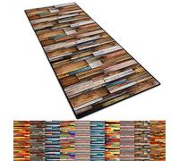 Tappeto Cucina Antiscivolo Lavabile 40x190cm PVC Antiscivolo Flessibile e Resistente Tappeto Runner Antiscivolo Vari Colori e Misure per Corridoio, Cucina, Ingresso, I