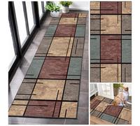 Tappeto Cucina Antiscivolo Lavabile Moderni Tappeto Corridoio Lungo Tappeto Passatoia Tappeti Runner Largo per Salotto Scendiletto Camera da Letto Ingresso Interno Casa Bagno Vintage 40 x 120 cm