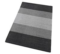 Tappeto Cucina Bagno Assorbente Puro Cotone Scendiletto Camera Lavabile Mod.PAPRIKA 55X280 GRIGIO