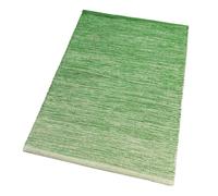 emmevi Tappeto Cucina Bagno Puro Cotone Asciugapassi Ingresso Assorbente Lavabile Mod.ZENZERO 55X280 VERDE