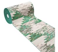 Tappeto Cucina Etnico Moderno Passatoia Antiscivolo Tessuto Gobelin Lavabile 54x280 Cm Verde