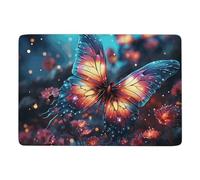 Tappeto da 152 x 101,6 cm, motivo farfalla nella Via Lattea, tappeto moderno per soggiorno, casa colonica, per camera da letto, sala da pranzo, ufficio, cucina, lavabile