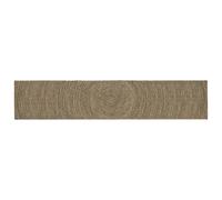vidaXL Tappeto naturale e nero, 60 x 400 cm, iuta, tappeti moderni, grande tenda per soggiorno, decorazione testurizzata, ecologico, design minimalista