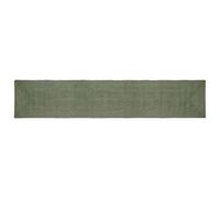vidaXL Tappeto rettangolare Verde oliva in iuta fatto a mano morbido 80 x 400 cm