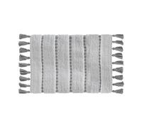 Tappeto da bagno 5five Simply Smart Grigio Cotone 50 x 75 cm