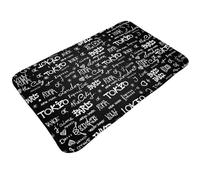 Tappeto da bagno antiscivolo lavabile - Tappetini da cucina per pavimenti, tappeti per ingresso interni, viaggi in tutto il mondo, lavanderia, bagno, porta con retro in gomma, 50,8 x 80 cm