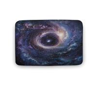 Tappeto da bagno con cielo stellato misterioso, tappeto da bagno universo con retro antiscivolo, morbido tappetino in microfibra per a, 50,8 x 81,3 cm
