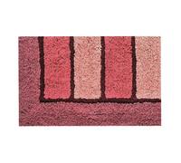 Tappeto Da Bagno Con Sottofondo Antiscivolo Disegno Line Colore Rosa