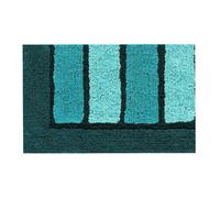 Tappeto Da Bagno Con Sottofondo Antiscivolo Disegno Line Colore Verde