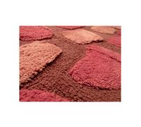 Tappeto Da Bagno Con Sottofondo Antiscivolo Disegno Stone Colore Rosa