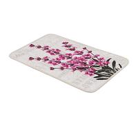 Tappeto da bagno fiori lilla
