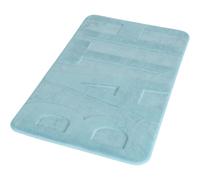 Idro Bric Tappetino bagno BATH TABA4575AZ 40 x 75 cm scritta Bath Azzurro