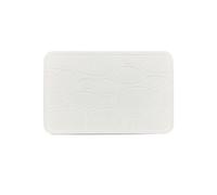 Tappeto da bagno Mister Dry auto-assorbente per doccia e vasca cm 60x39 grigio