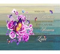 Tappeto Da Bagno Morbido Zerbino Ingresso When You Believe Beyond What Your Eyes Can See Antiscivolo Tappetino Porta Per Ingresso Interno Terrazzo 40X60Cm