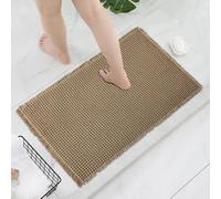 Tappeto da bagno Tappeto da bagno Tappeto da bagno in tessuto waffle Tappeto da bagno Boho super assorbente lavabile in lavatrice antiscivolo